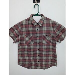 Denim & Supply Ralph Lauren VTG Men's Plaid Aztec Print Button Up Shirt, XL